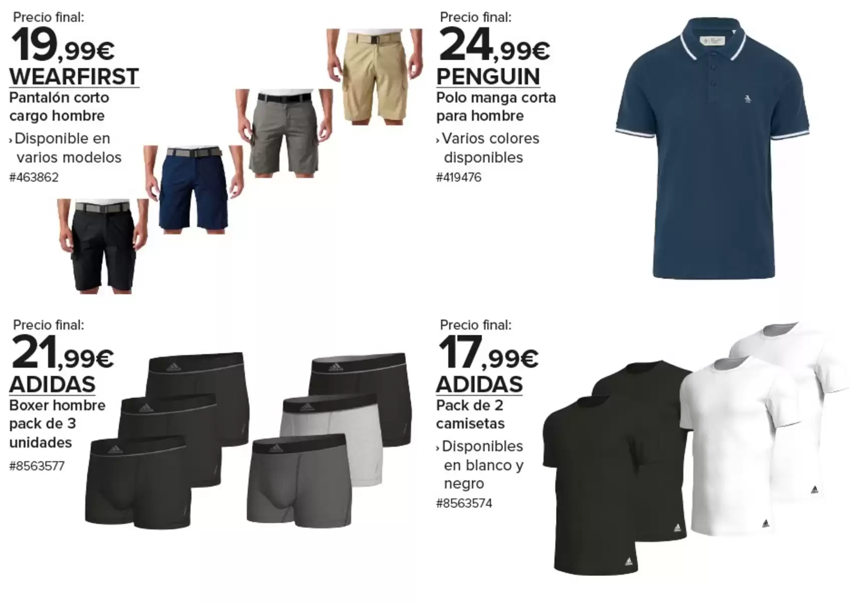 ¡No se pierda nuestra selección de ropa para todos!