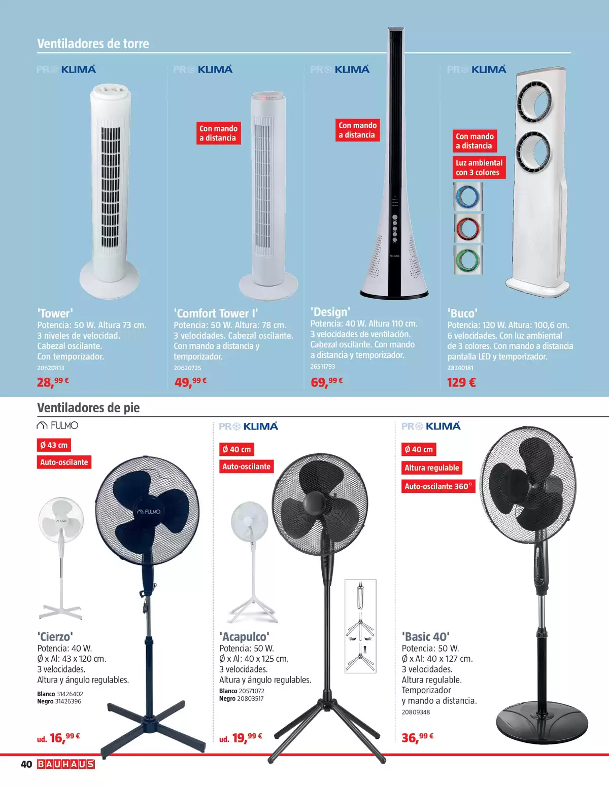 Clima. Soluciones de climatización