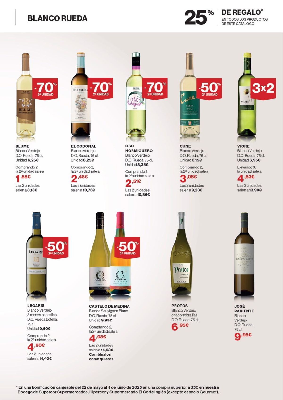 Catálogo El Corte Inglés | Especial vinos mayo 25 (24/4/2025-21/5/2025)