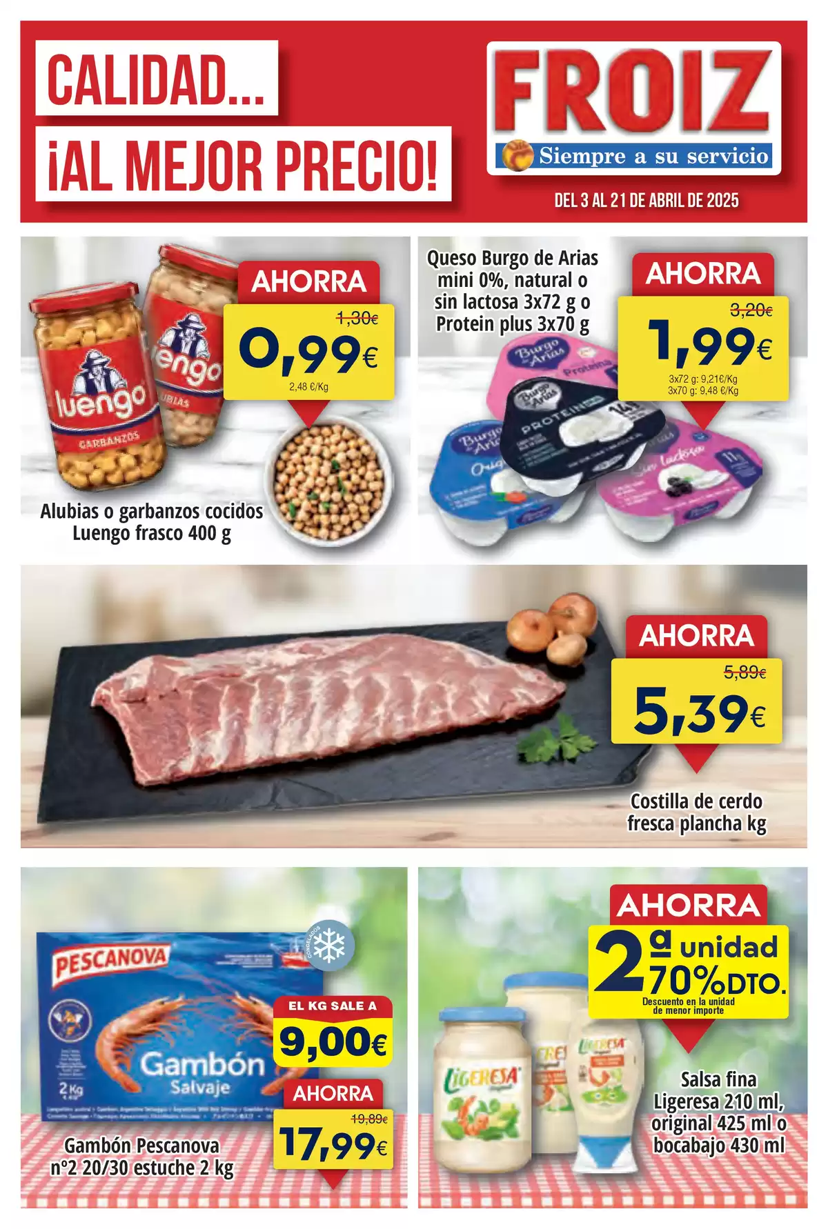 Calidad... ¡al mejor precio!