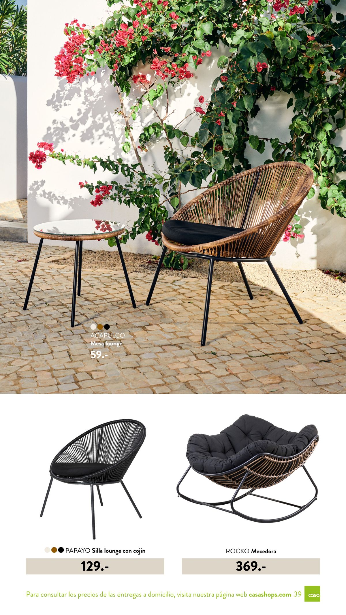Catálogo Casa | Colección de jardín 2025