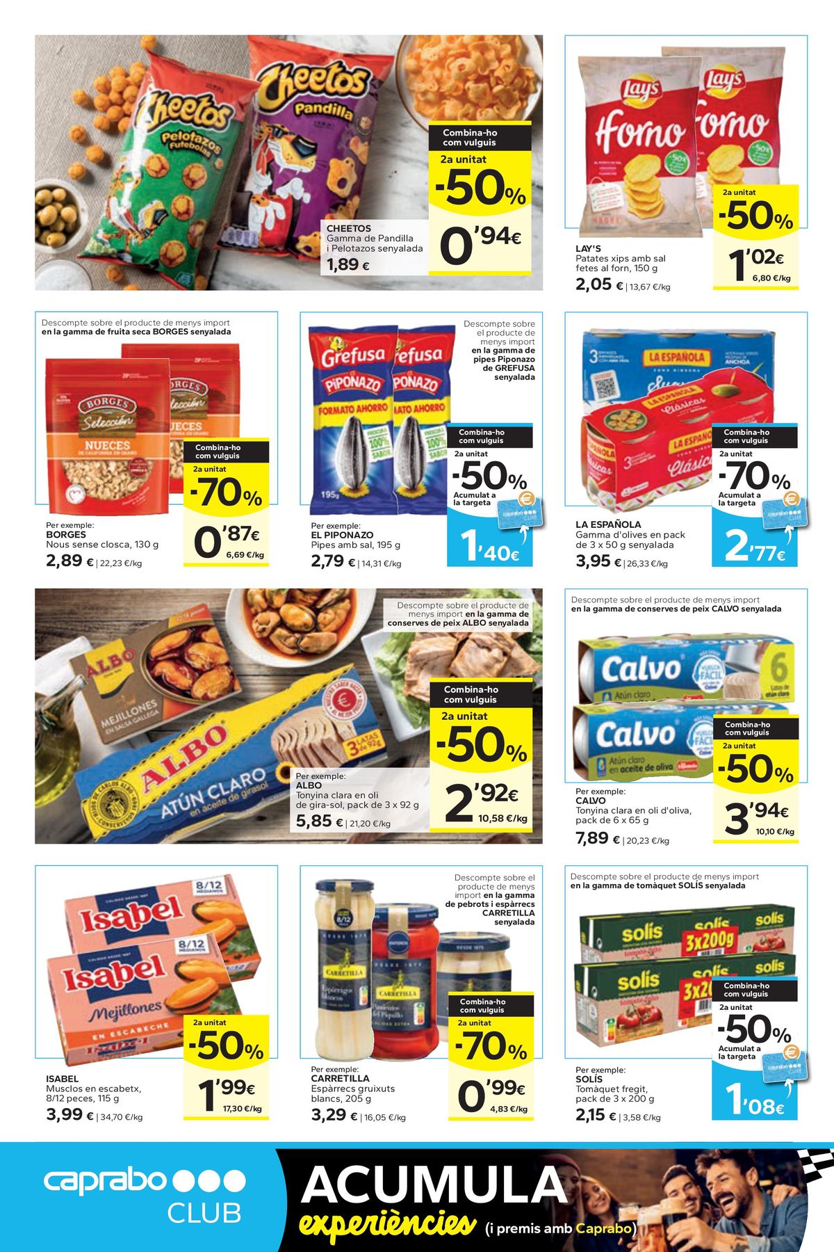 Catálogo Caprabo | 2a unitat -70%