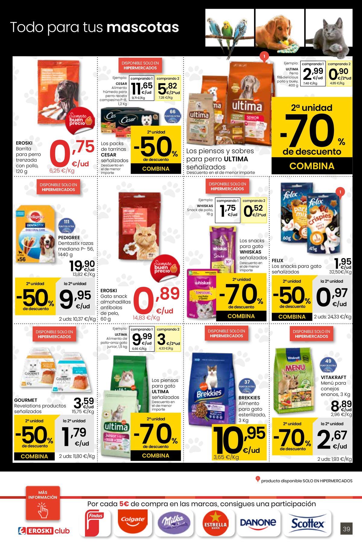 Catálogo Eroski | 2° unidad 70% de descuento