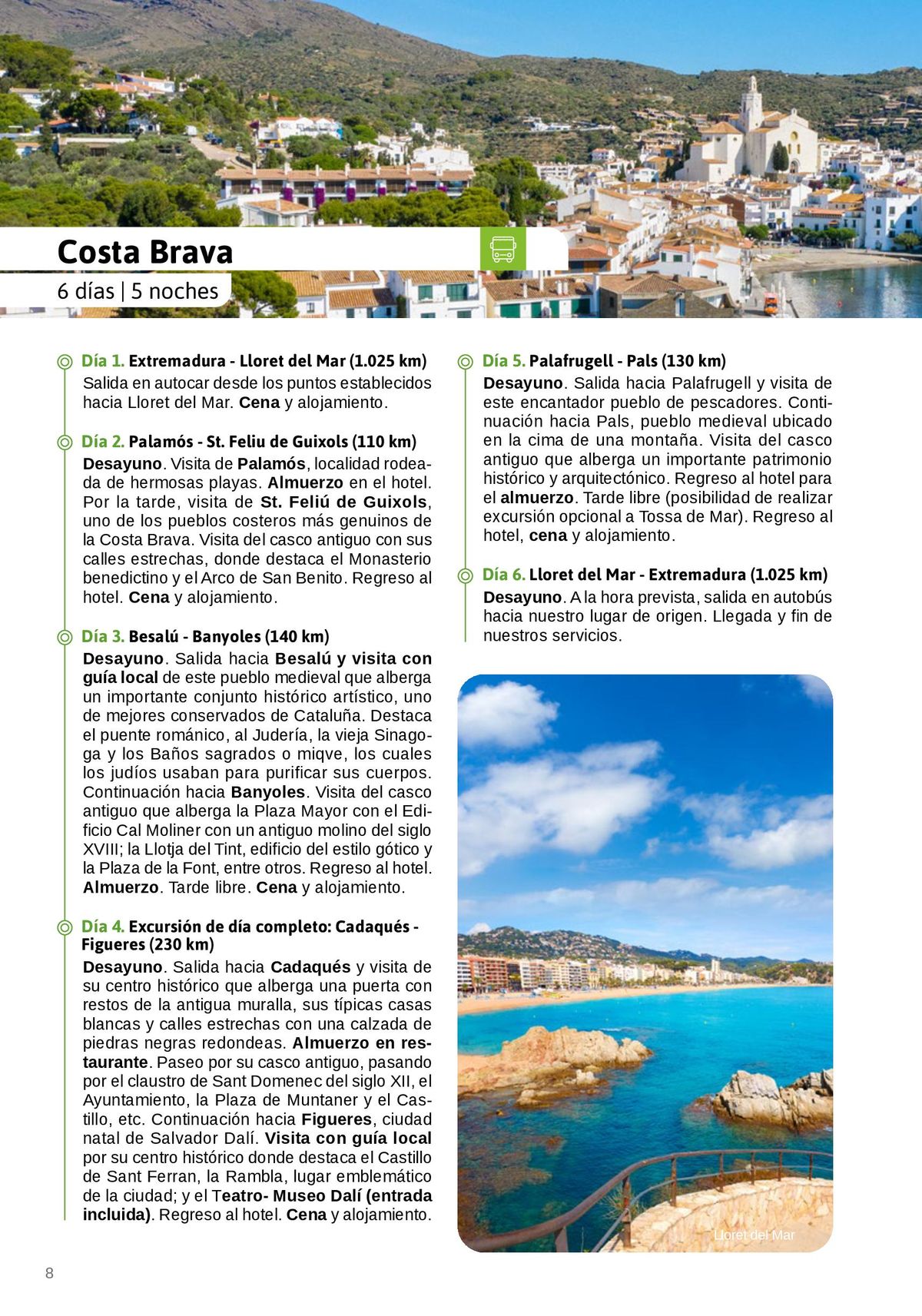 Catálogo Viajes El Corte Inglés | Catálogo Junta de Extremadura (1/3/2025-28/2/2026)