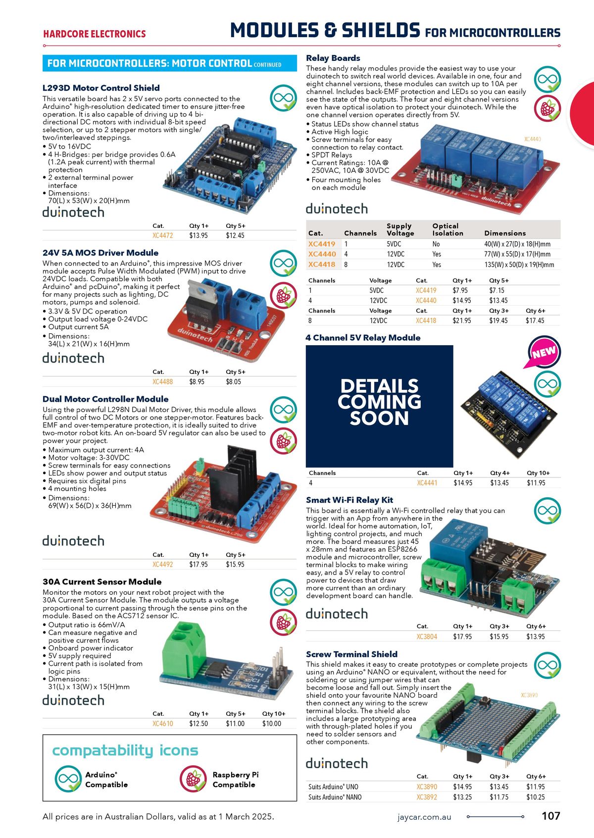 Jaycar Electronics catalogue | Celebrating 40 Years In Electronics