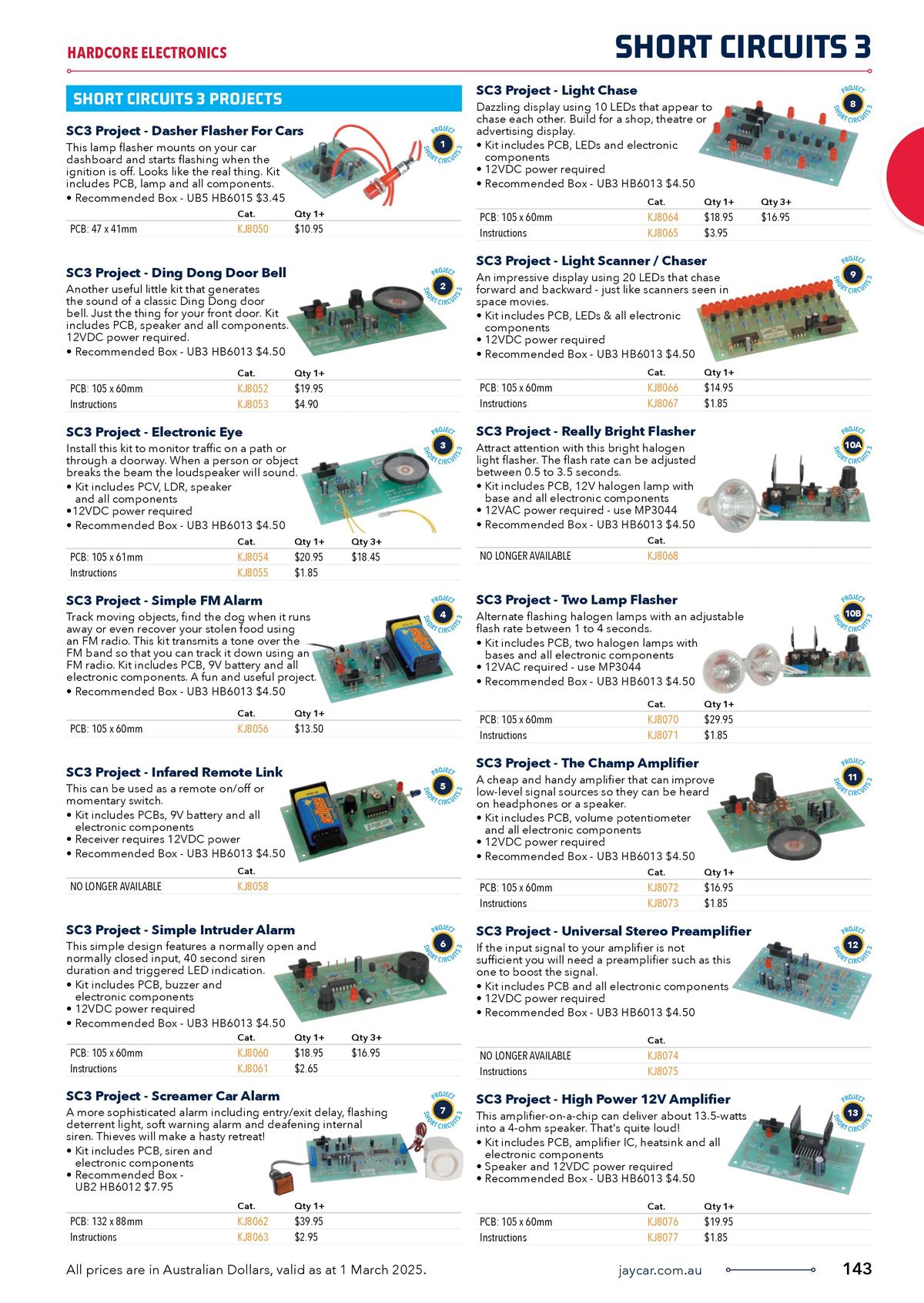 Jaycar Electronics catalogue | Celebrating 40 Years In Electronics