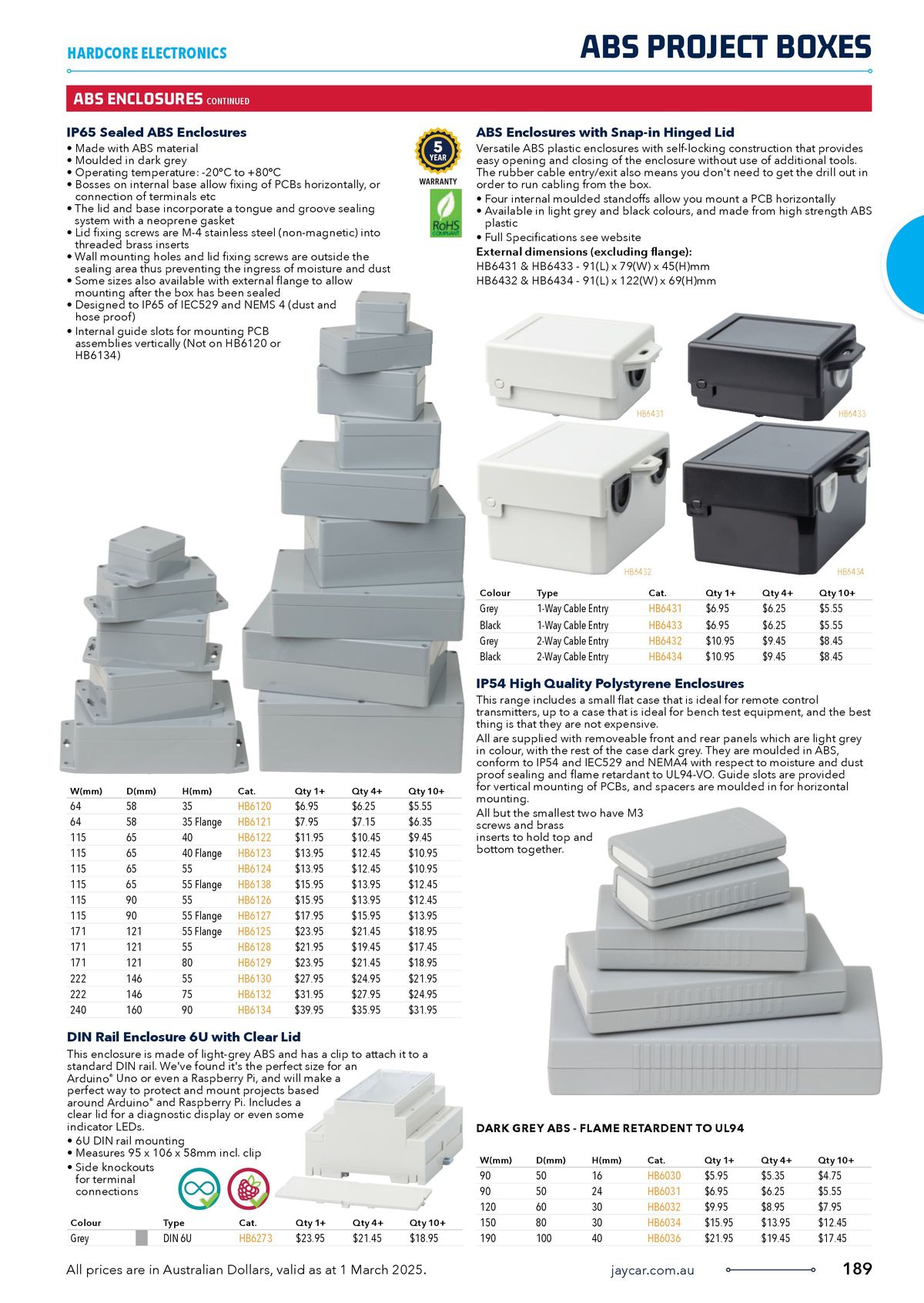 Jaycar Electronics catalogue | Celebrating 40 Years In Electronics