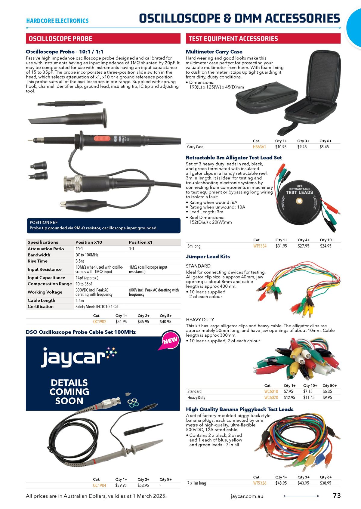 Jaycar Electronics catalogue | Celebrating 40 Years In Electronics