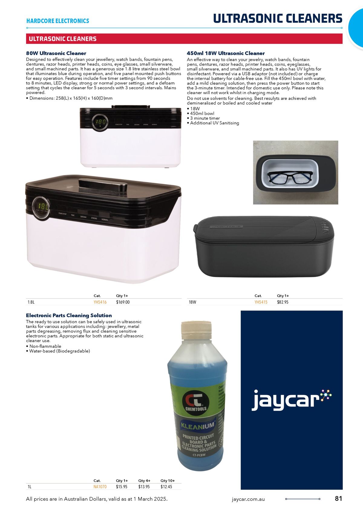 Jaycar Electronics catalogue | Celebrating 40 Years In Electronics
