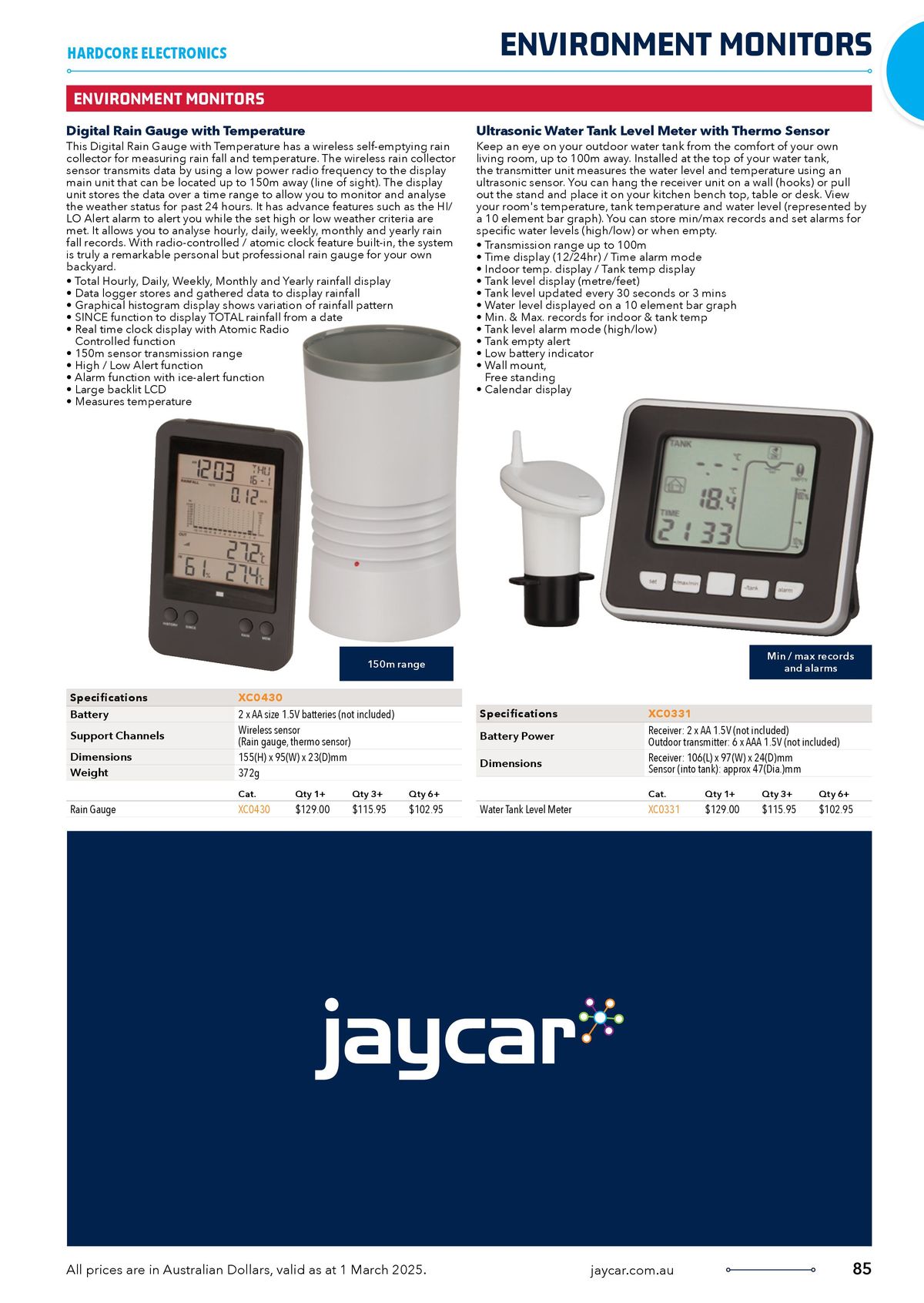 Jaycar Electronics catalogue | Celebrating 40 Years In Electronics