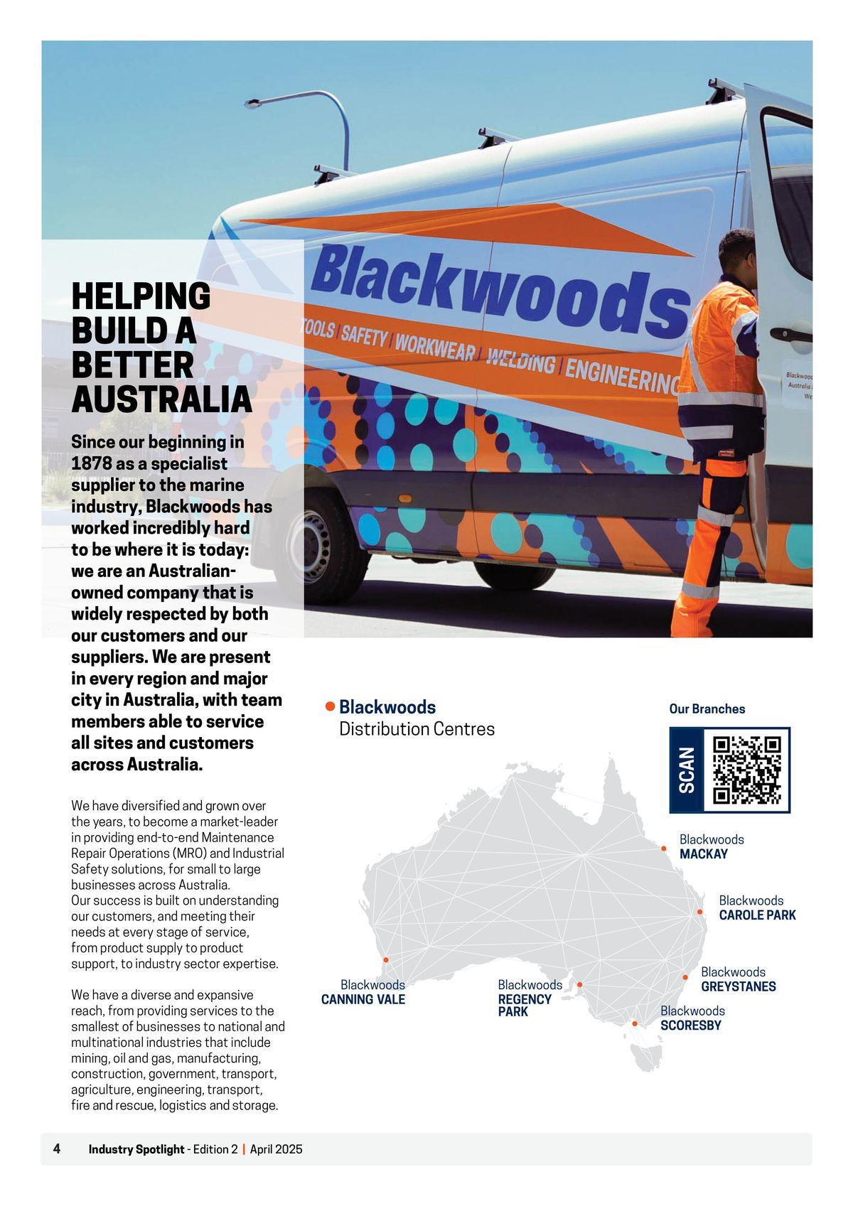 Blackwoods catalogue | Industry Spotlight