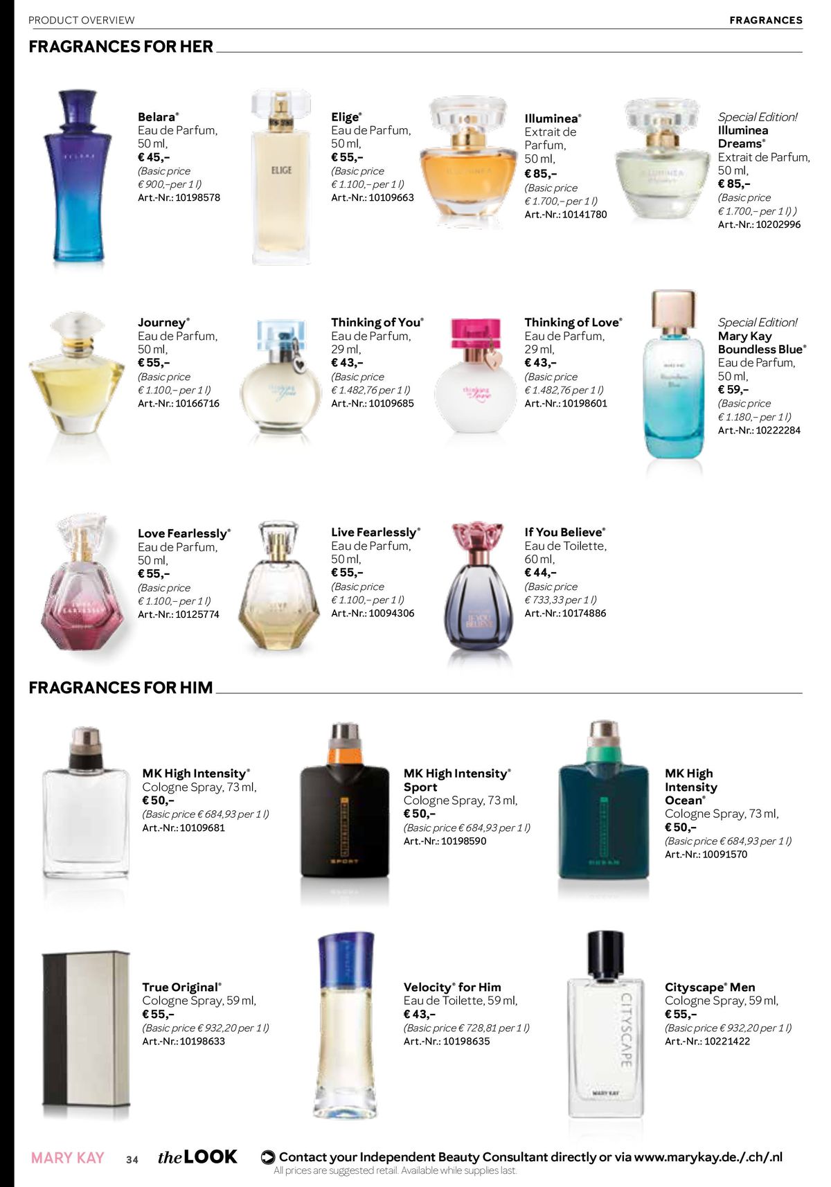 Mary Kay Katalog | the Look