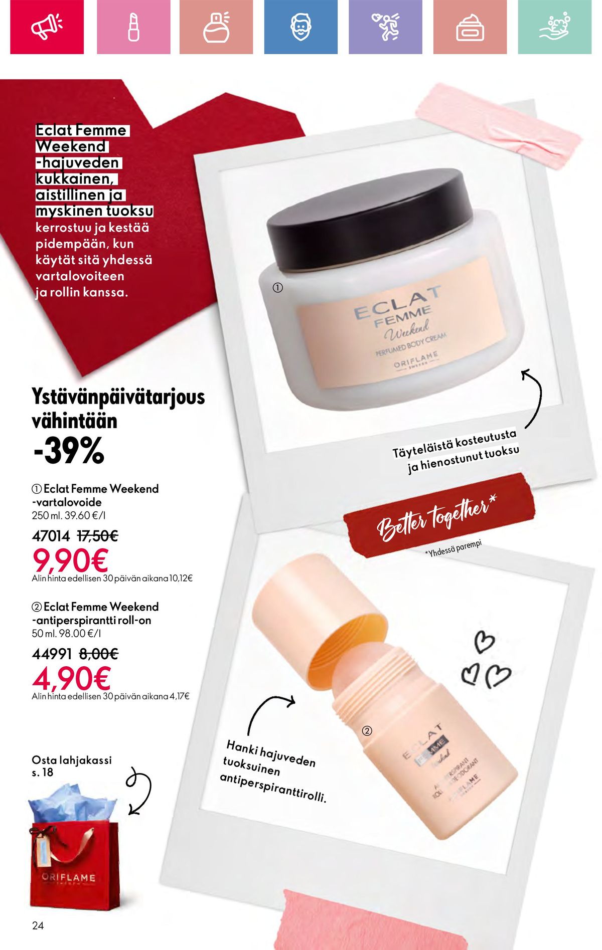 Oriflame -luettelo | Oriflame tarjoukset