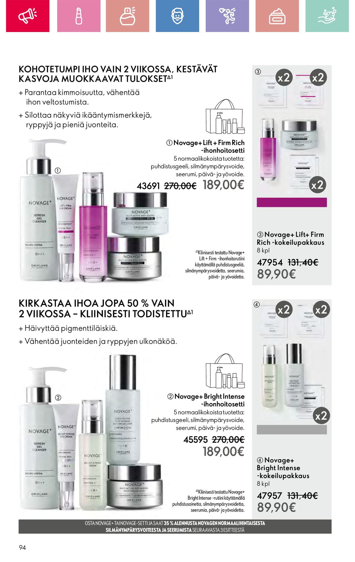 Oriflame -luettelo | Oriflame tarjoukset