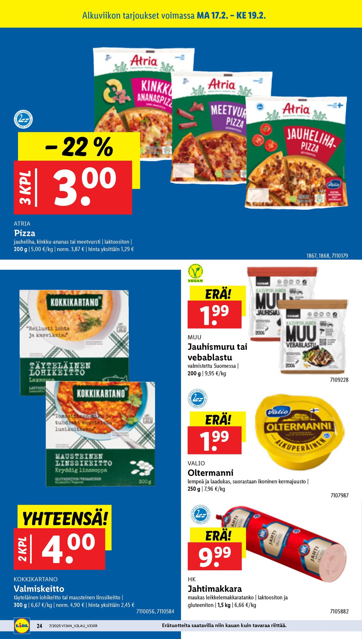 Lidl -luettelo | Huippudiilejä kaikille asiakkaille