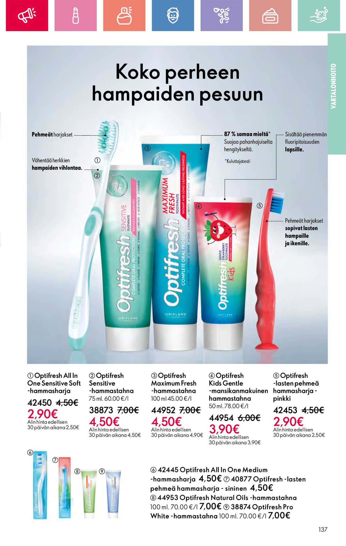 Oriflame -luettelo | Oriflame tarjoukset