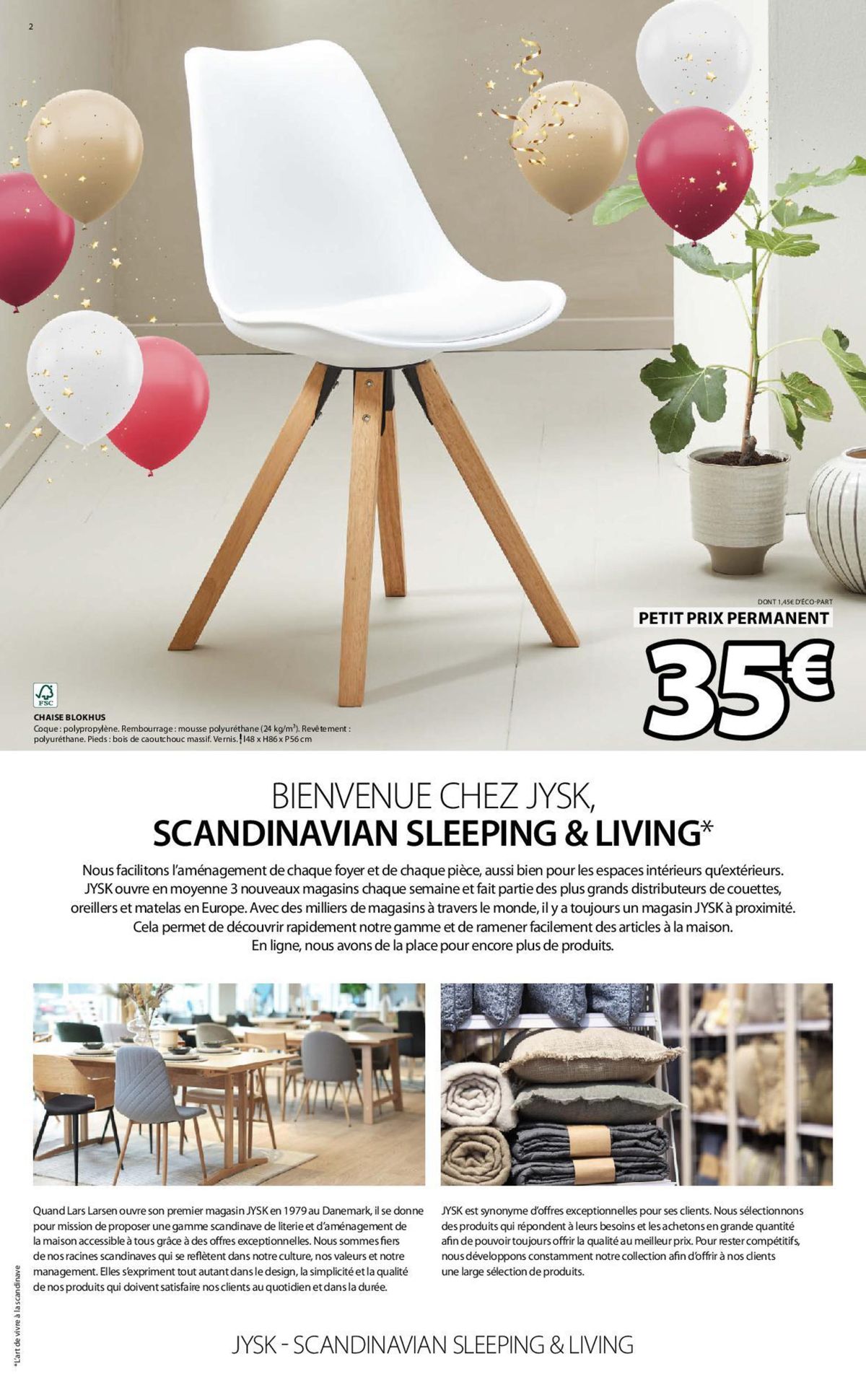 Catalogue JYSK | SPÉCIAL OUVERTURE À VANNES