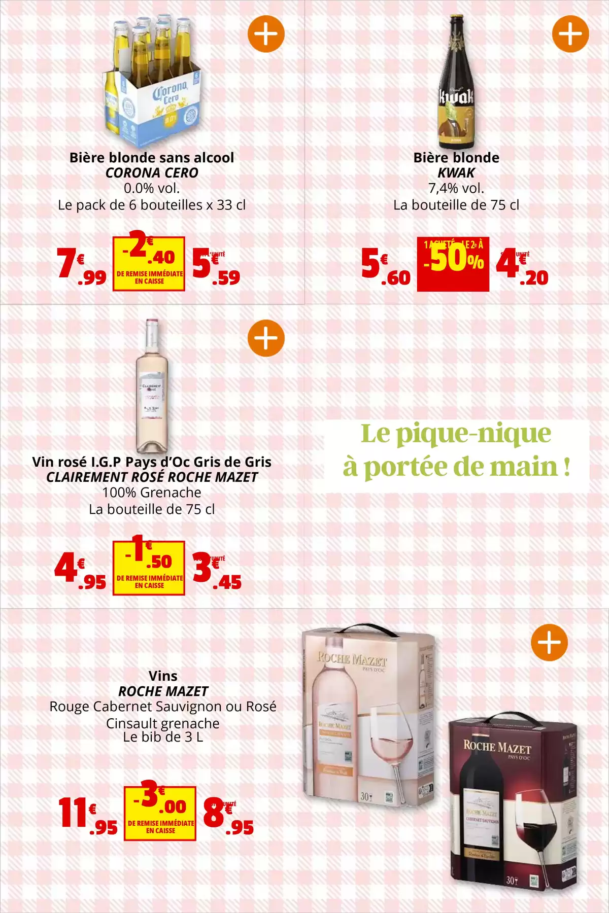 Le pique-nique à porté de main !