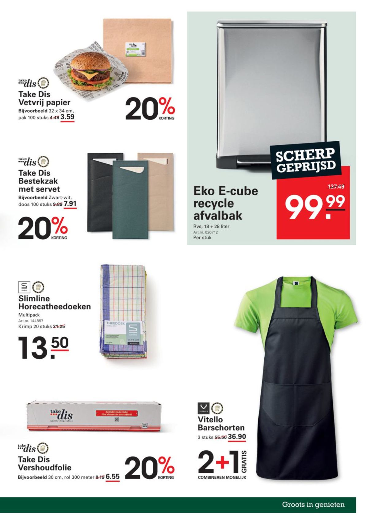 Catalogus van Sligro | Topaanbiedingen voor slimme spaarders