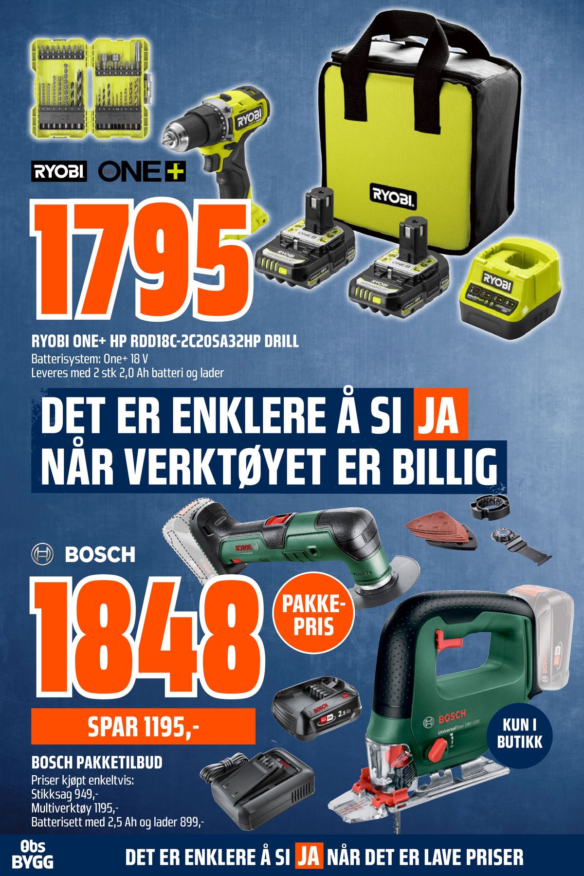 Obs Bygg-katalog | Attraktive spesialtilbud for alle