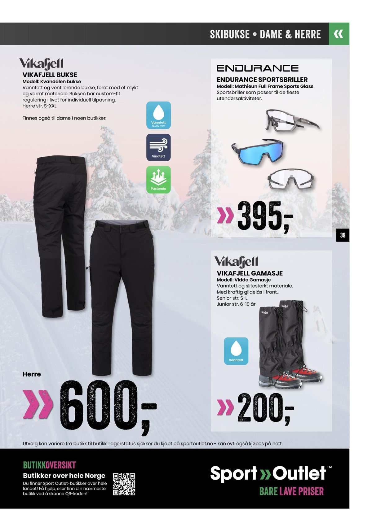 Sport Outlet-katalog | Oppdag attraktive tilbud