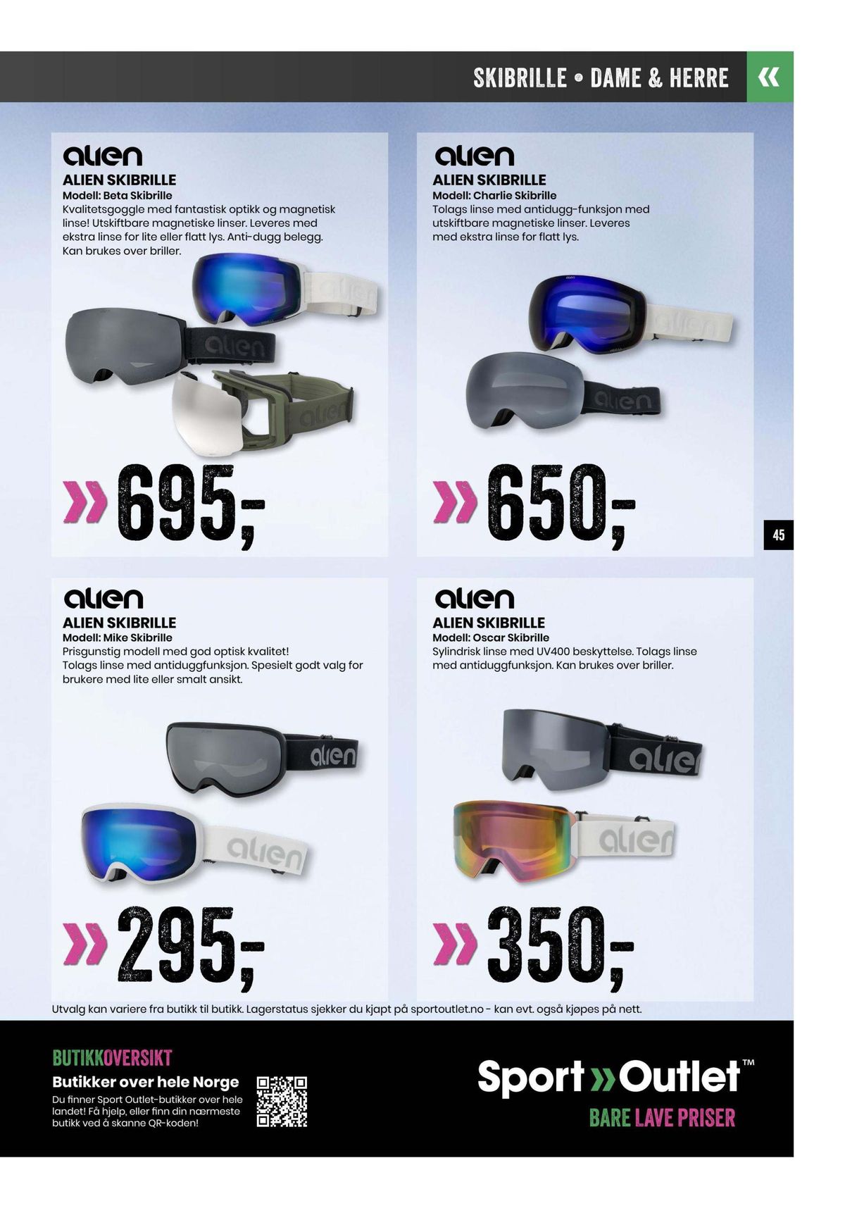 Sport Outlet-katalog | Oppdag attraktive tilbud
