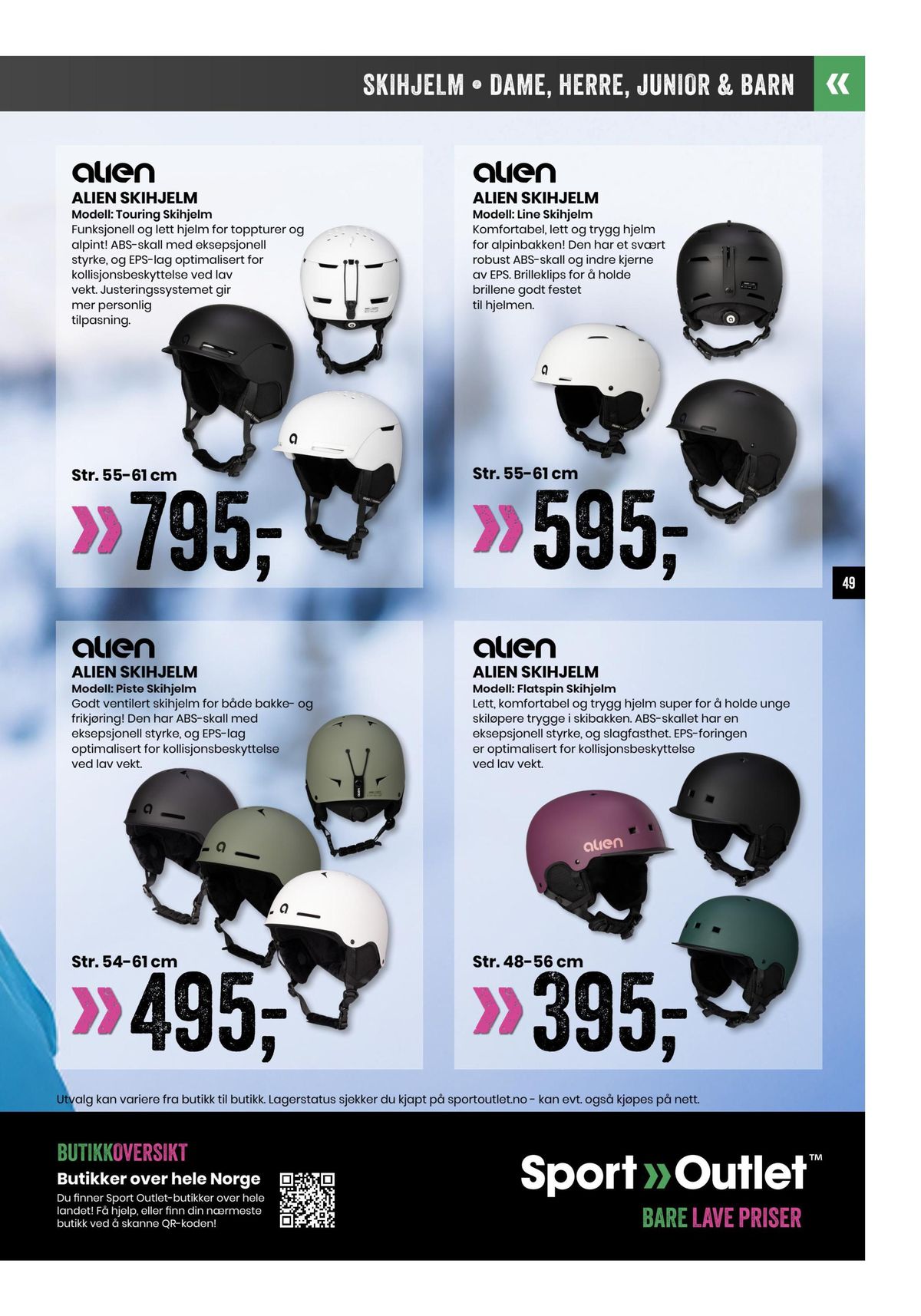 Sport Outlet-katalog | Oppdag attraktive tilbud
