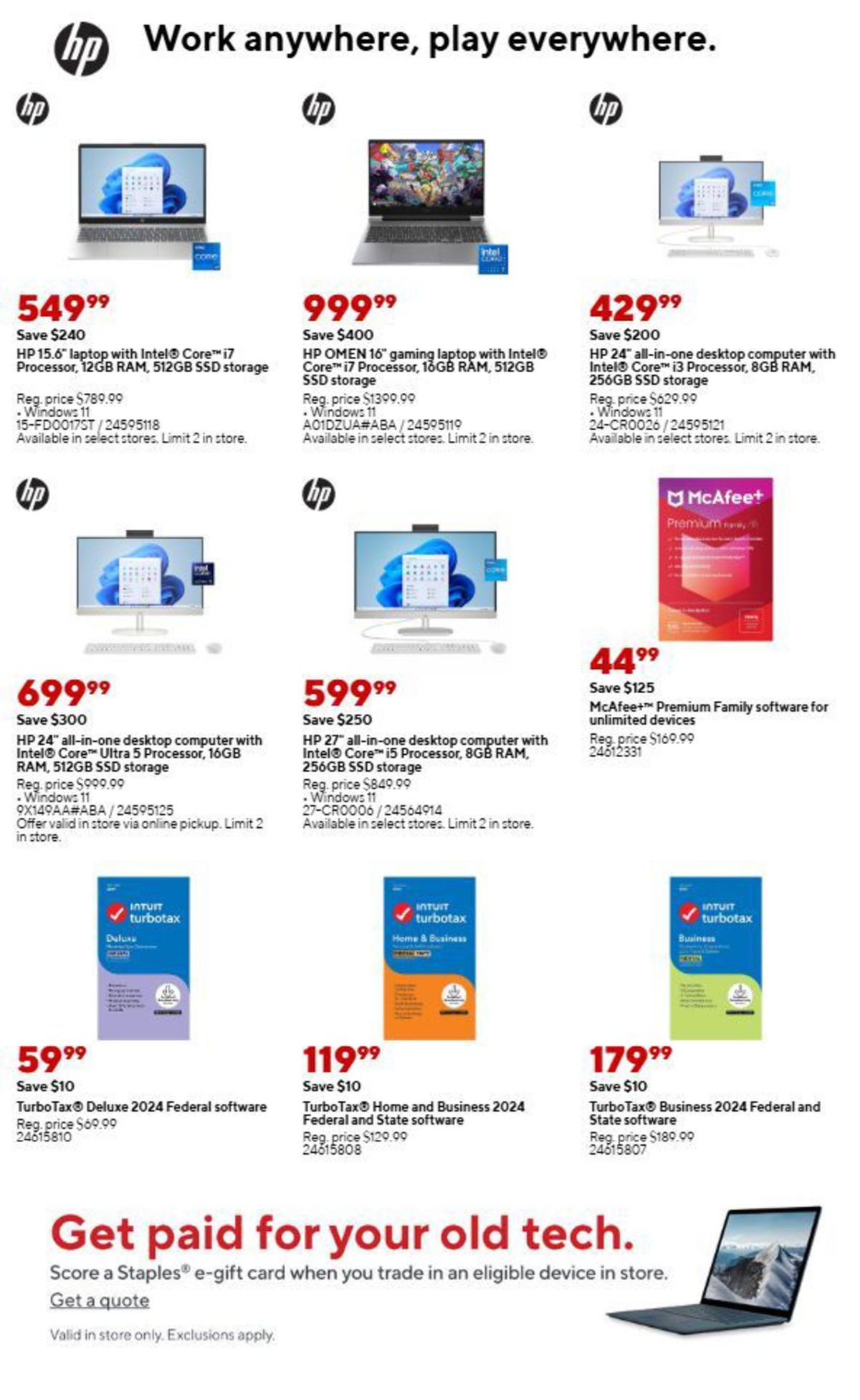 Staples catalogue | Staples flyer
