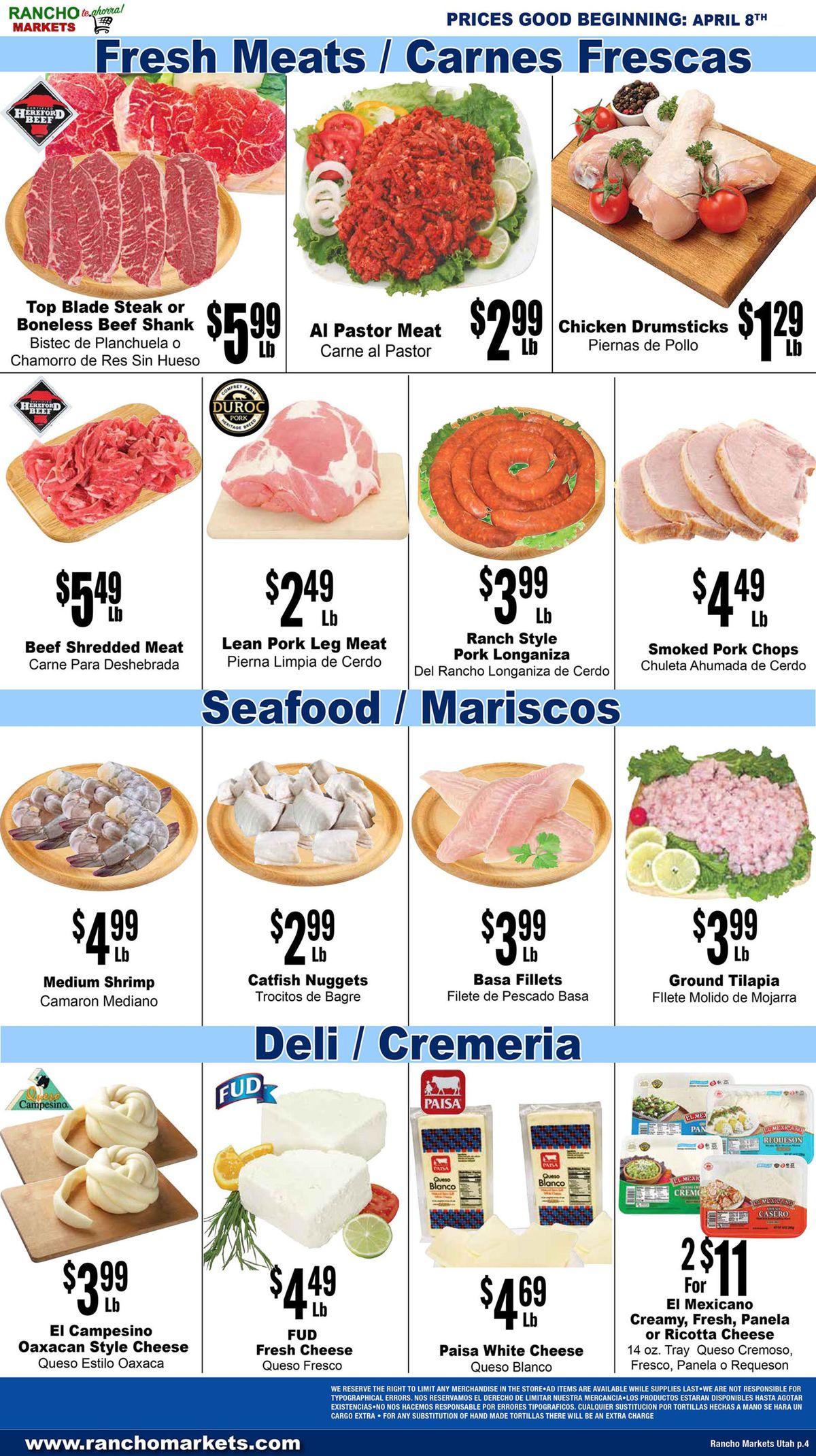 Rancho Markets catalogue | Flyer Rancho Markets